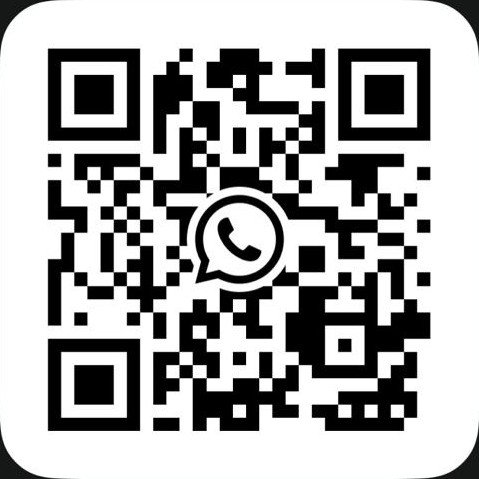 WhatsApp QR code — scan to chat with Kru Ice on WhatsApp
